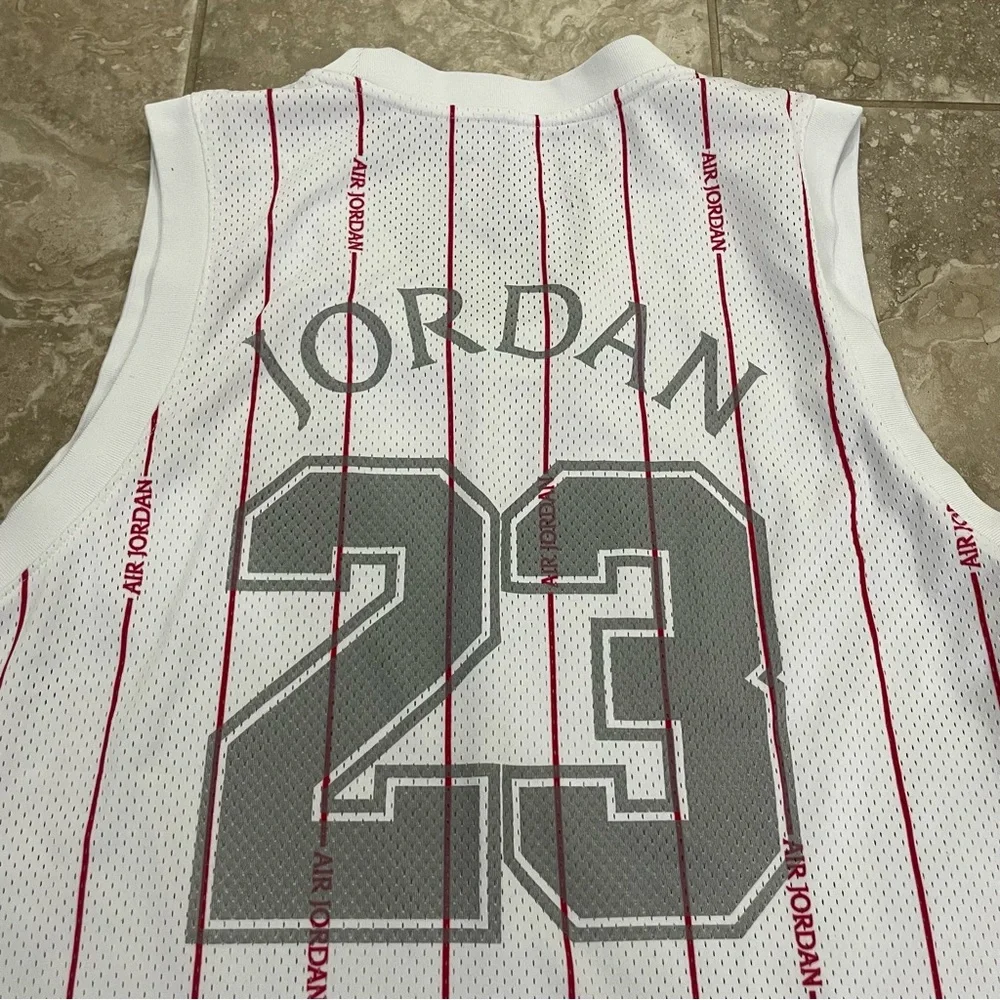 Nike Air Jordan Essentials All Over Print‎ Mesh Jersey Top Size 3XL DM1380 100